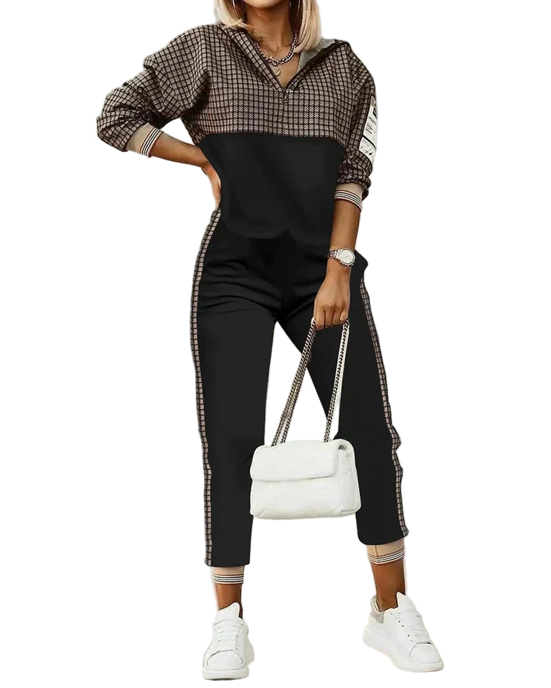 Premiumowy Dres Luksusowy Wygodny Zestaw Domowy Dla Kobiet