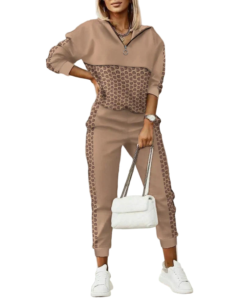 Premiumowy Dres Luksusowy Wygodny Zestaw Domowy Dla Kobiet