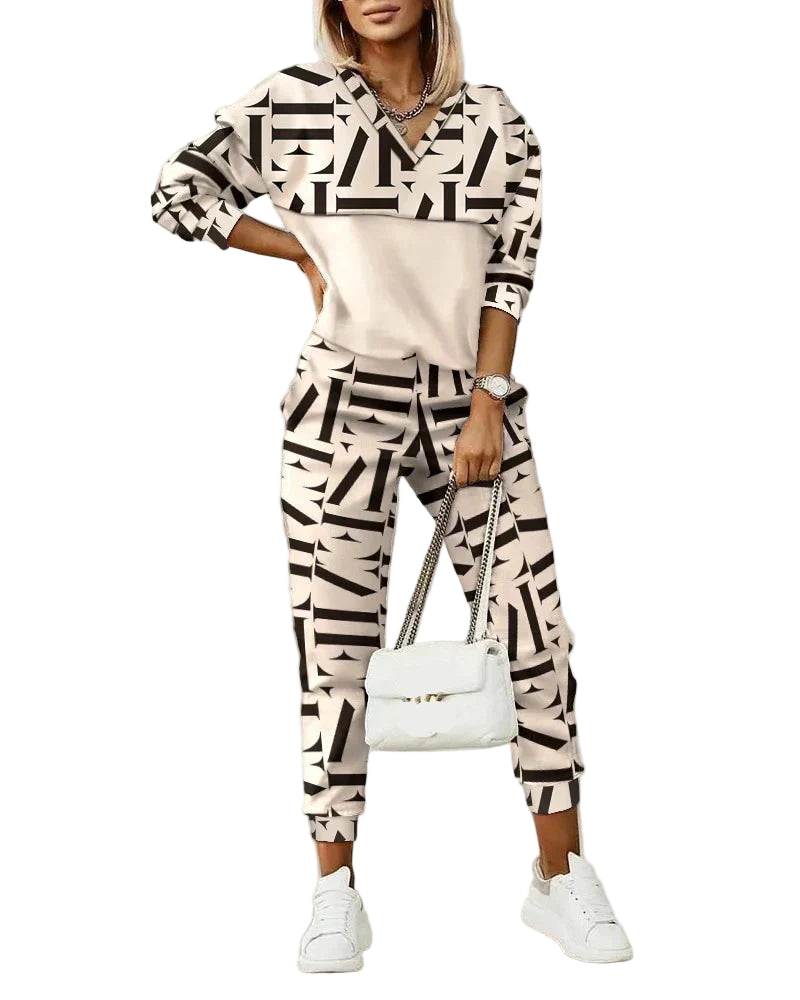 Premiumowy Dres Luksusowy Wygodny Zestaw Domowy Dla Kobiet